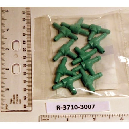 Johnson Controls R-3710-3007 Barbed Tee 1/4" .007 R-3710-300